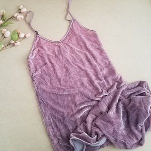 RtA Marlene Velvet Slip Dress Sz S